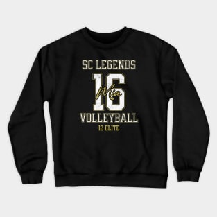 Mia #16 SC Legends (12 Elite) - Black Crewneck Sweatshirt